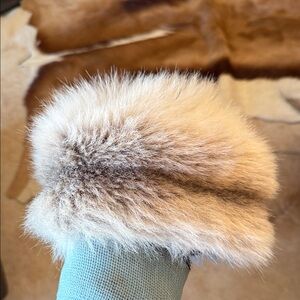 Vintage faux fur hat